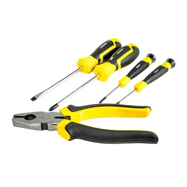 ROLSON SCREWDRIVER & PLIERS 5PCE SET