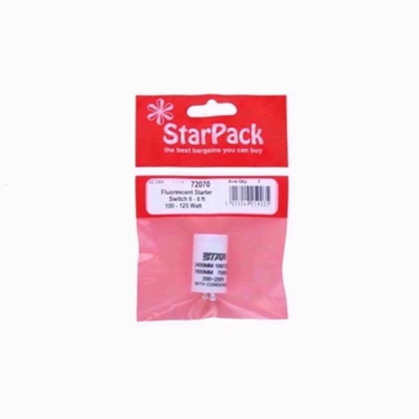 STARPACK FLUORESCENT STARTER 100-125WATT