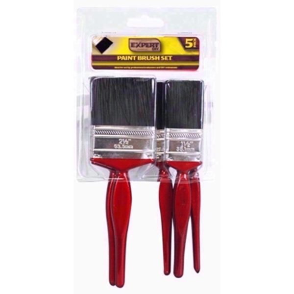 KINGFISHER PAINT BRUSH SET 5PCE