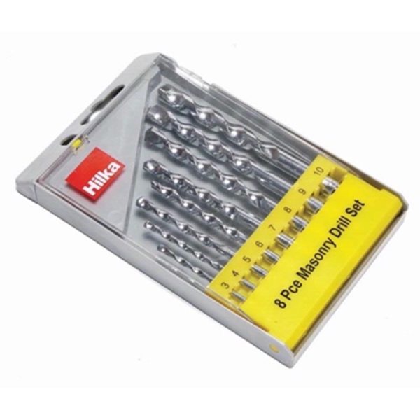 HILKA MASONRY DRILL SET 8PC