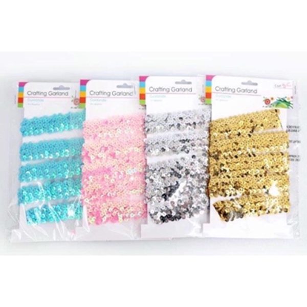 SIL CRAFT SEQUIN GARLAND