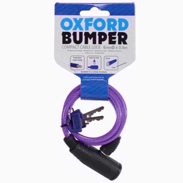 OXFORD LOCK CABLE COMPACT PURPLE