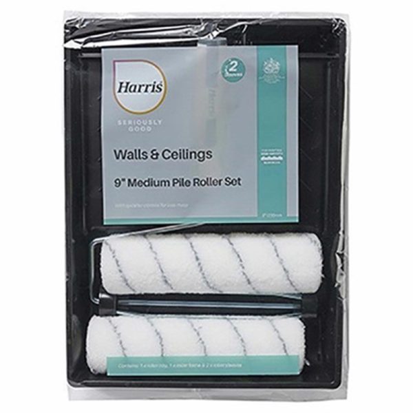 HARRIS PAINT ROLLER SET 9 INCH