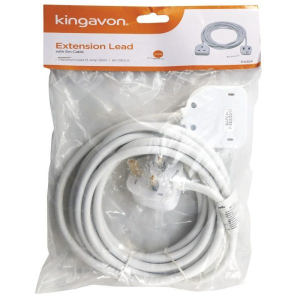 KINGAVON EXTENSION LEAD 5M