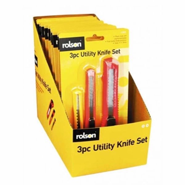 ROLSON KNIFE SET 3PCE