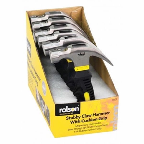 ROLSON STUBBY CLAW HAMMER 8OZ