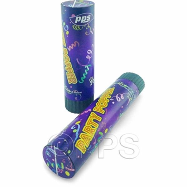 PARTY POPPERS 20.5CM 2PCES