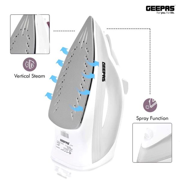 GEEPAS STEAM IRON 1600W GSI7808