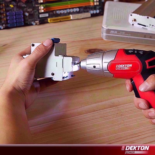 DEKTON CORDLESS SCREWDRIVER LI-ON 3.6V KIT