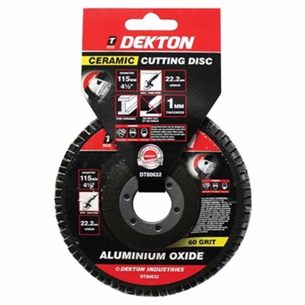 DEKTON CUT DISC A/OXIDE 115MM