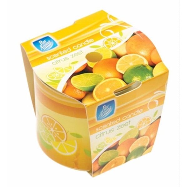 PAN AROMA CANDLE RND CITRUS EACH