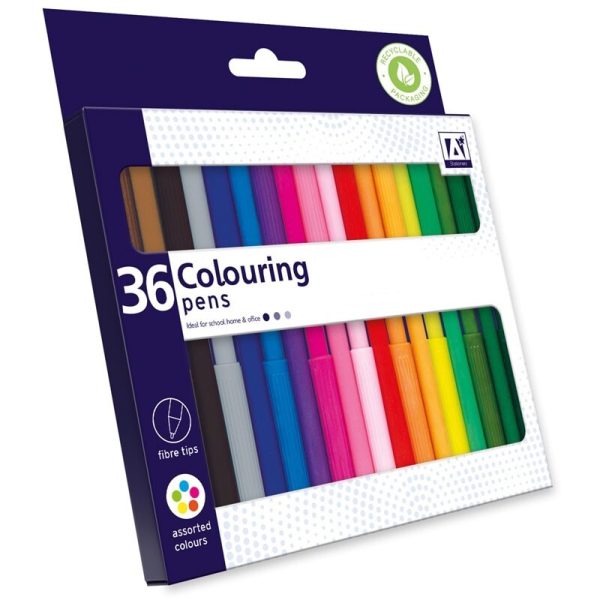 ANKER PENS FIBRE TIPS 36