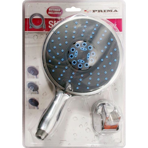 PRIMA 5 FUNCTION SHOWER HEAD WITH 150M HOSE