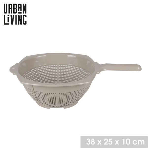 URBAN LIVING COLANDER WITH HANDLE DUNE 25CM