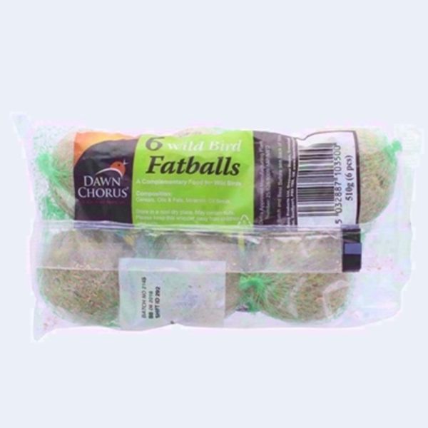 WILD BIRD FATBALLS 6 PACK OF 20