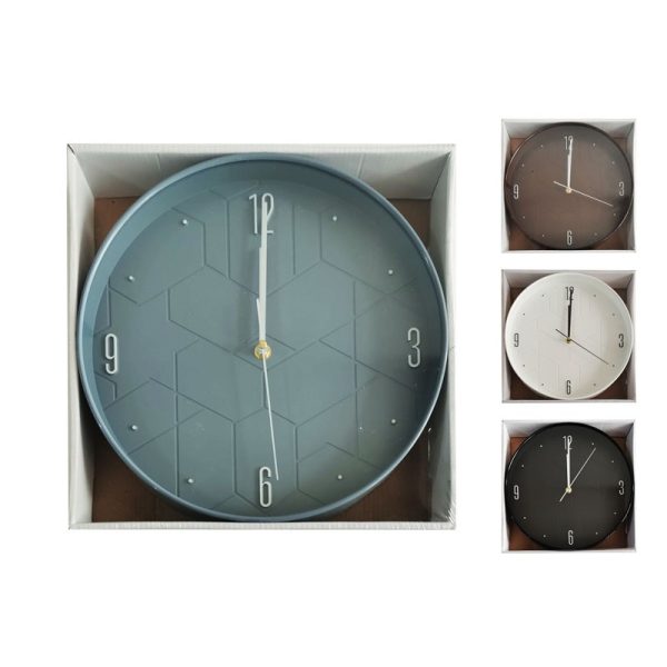 ADORN SILENT WALL CLOCK 30CM