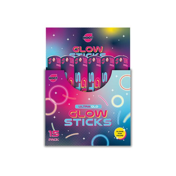 GLOW STICKS PACK OF 15