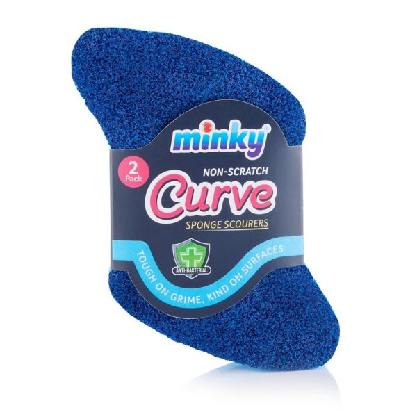 MINKY CURVE SCOURER 2PC