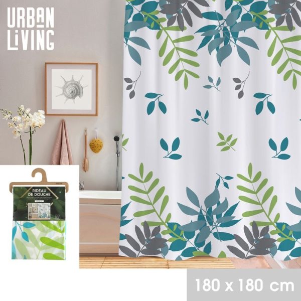 URBAN LIVING SHOWER CURTAIN LATE SUMMER 180X180CM