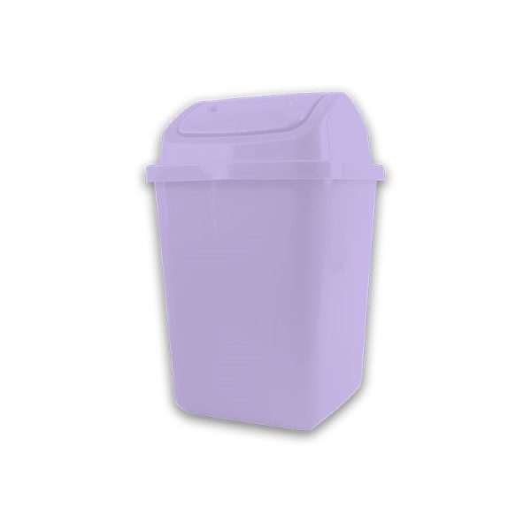 COOKE & MILLER PASTEL PLASTIC SWING TOP BIN