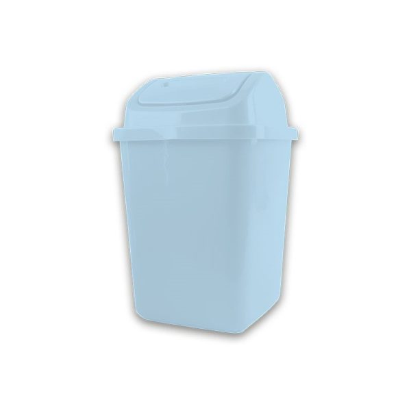 COOKE & MILLER PASTEL PLASTIC SWING TOP BIN