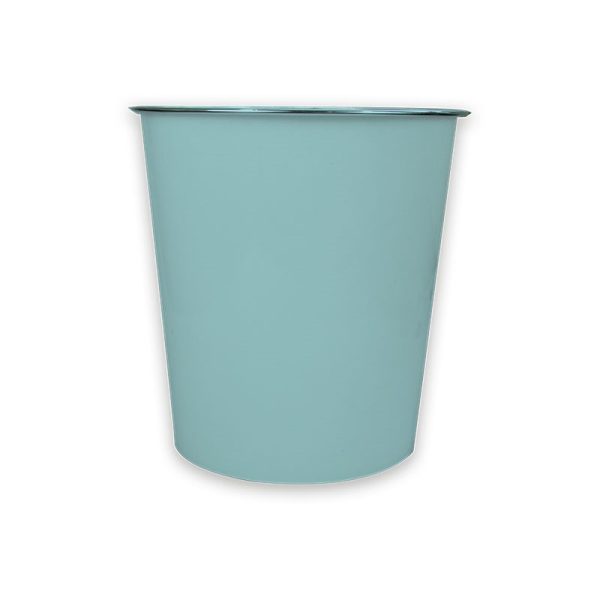 COOKE & MILLER PASTEL PLASTIC WASTE BIN 6L