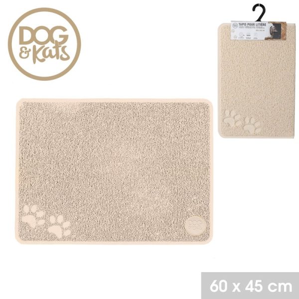 DOG & KATS PET CARPET SQUARE BEIGE