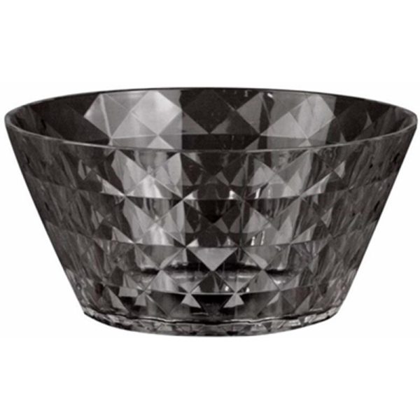 DIAMOND PLASTIC BOWL 15 CM