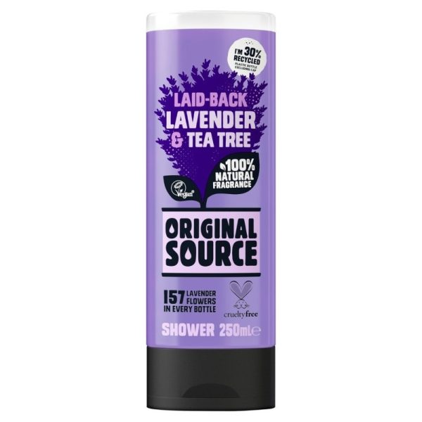 ORIGINAL SOURCE SHOWER GEL LAVENDER 250ML PACK OF 6