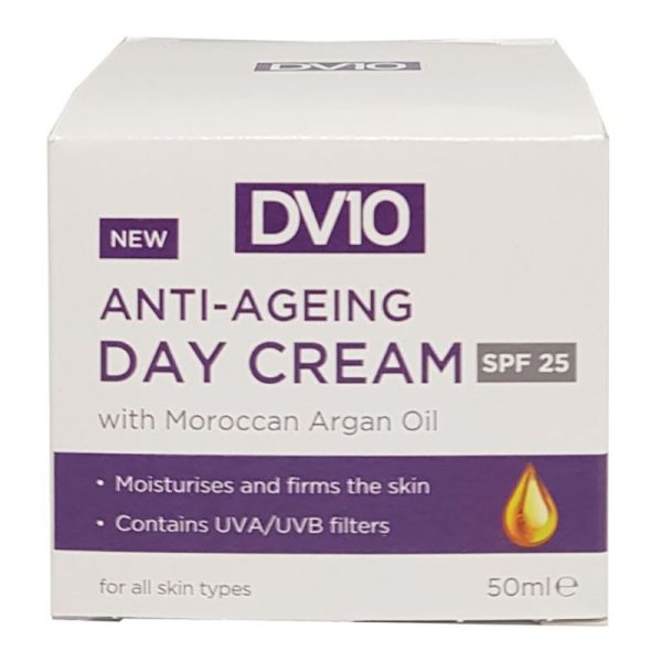 DERMA V10 ANTI AGEING DAY CREAM WITH SPF25 50ML PACK OF 6