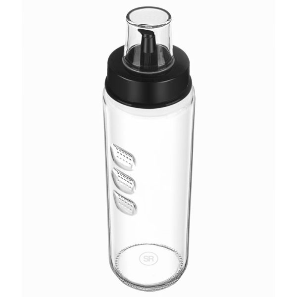 DECORATED OIL BOTTLE WITH MEASUREMENT 550 CC