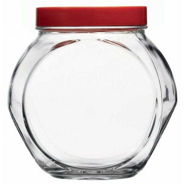 PASABACHE JAR WITH RED LID 1.5 LT