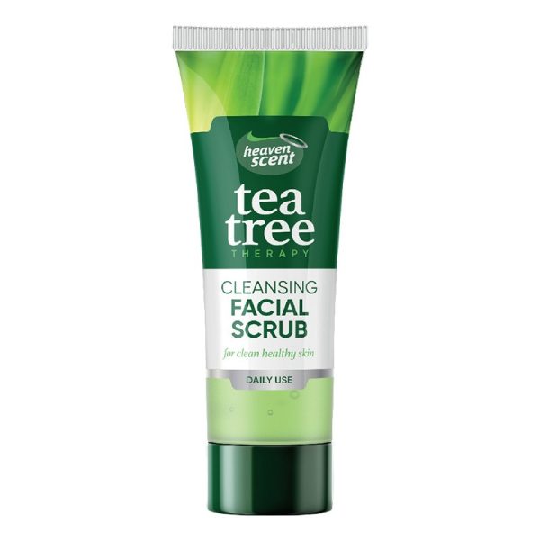 HEAVEN SCENT TEA TREE FACIAL SCRUB 250ML PACK OF 12