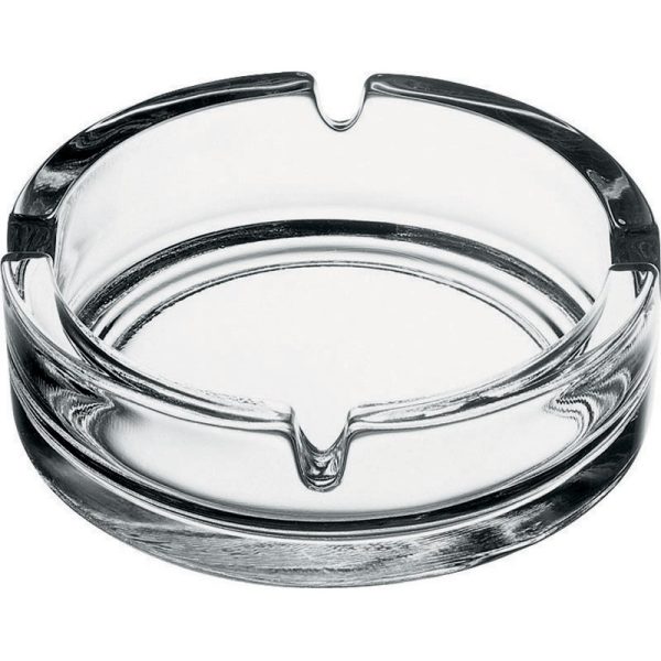 PASABACHE 2 PC BISTRO ASHTRAY - SLV