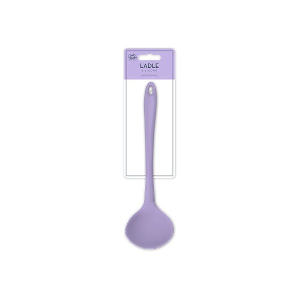 COOKE & MILLER PASTEL SILICONE LADLE