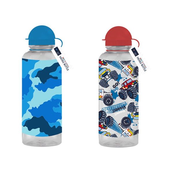 BOYS PRINTED DRINKS BOTTLE 600ML