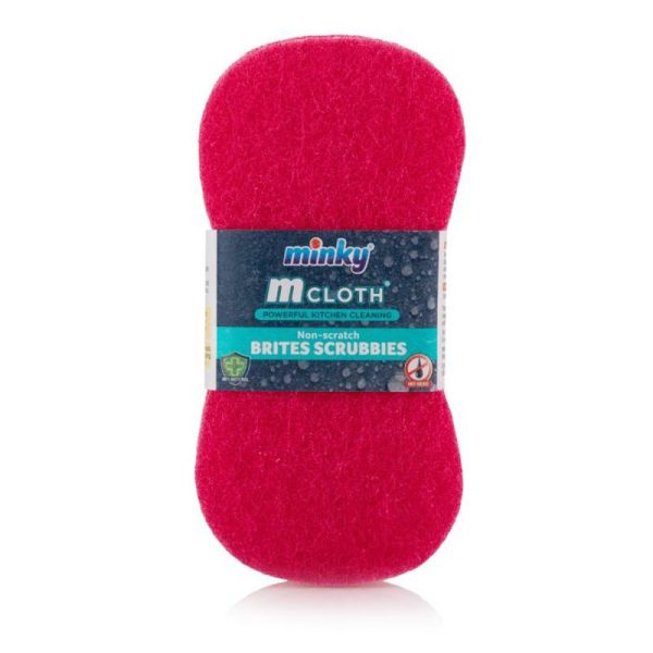 MINKY BRITES SCRUBBIES 2PC