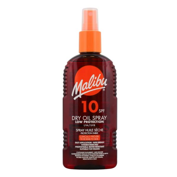 MALIBU DRY OIL SPAY 10 SPF 200ML EACH