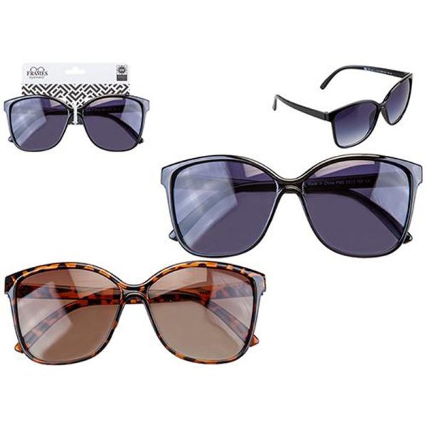 PLASTIC SQUARE SUNGLASSES ASSORTED EACH