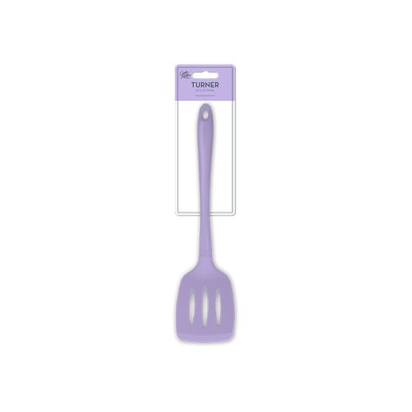 COOKE & MILLER PASTEL SILICONE SLOTTED TURNER