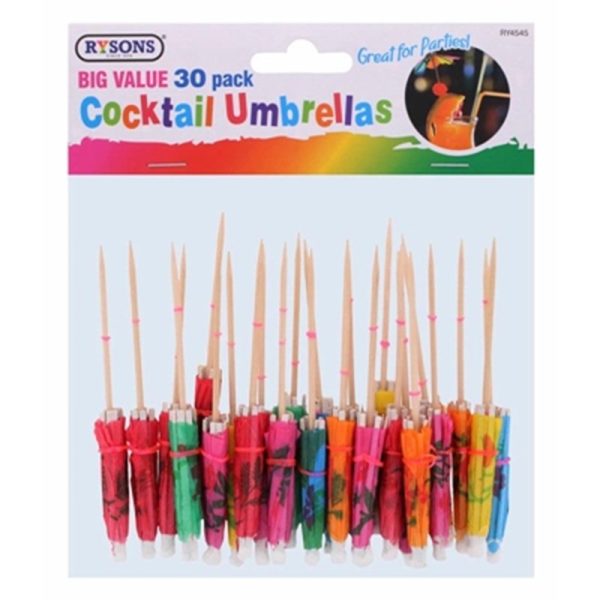 COCKTAIL UMBERELLA 30PC