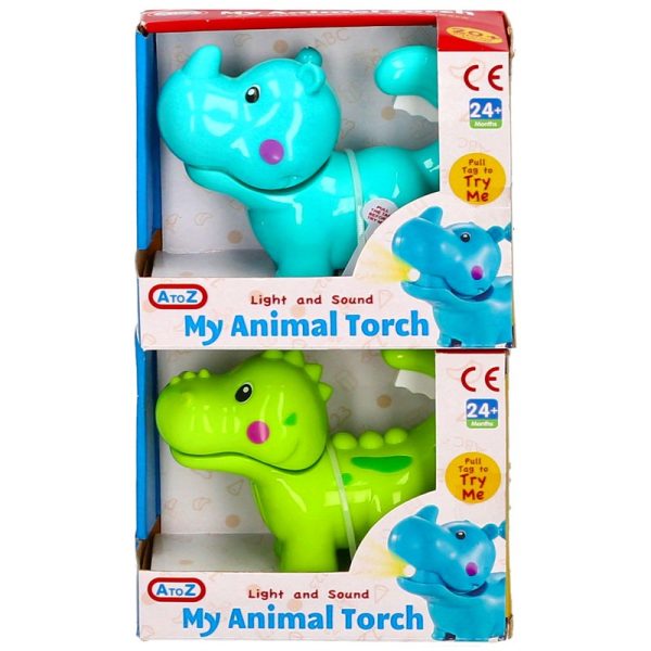 LIGHT AND SOUND ANIMAL TORCH