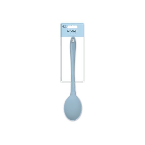 COOKE & MILLER PASTEL SILICONE SOLID SPOON