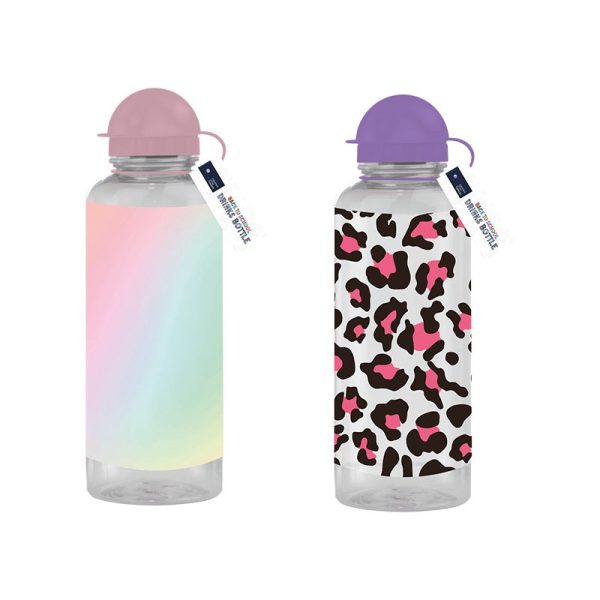 GIRLS PRINTED DRINKS BOTTLE 600ML