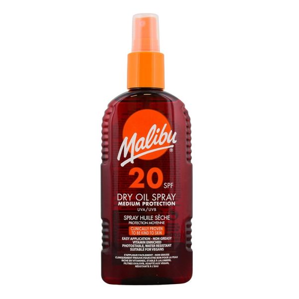 MALIBU DRY OIL SPRAY 20 SPF 200ML