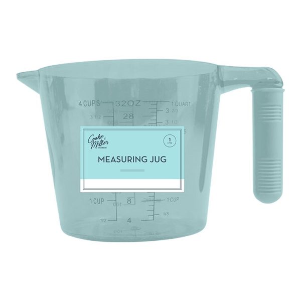 COOKE & MILLER PASTEL MEASURING JUG 1L