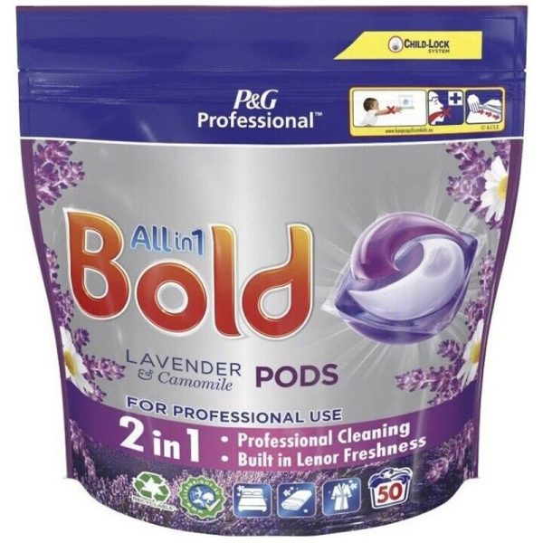 BOLD PRO PODS LAVENDER & CAMOMILE 50 WASH PACK OF 2