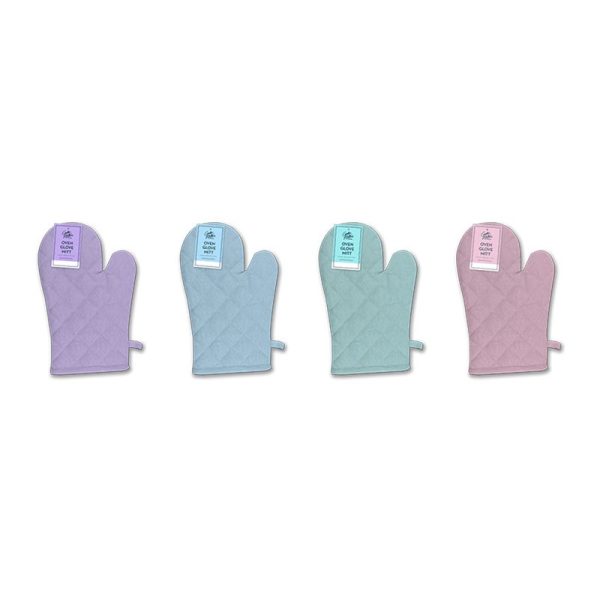 COOKE & MILLER PASTEL OVEN GLOVE MITT