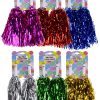Premium Cheerleader pom poms pack of 2 colours