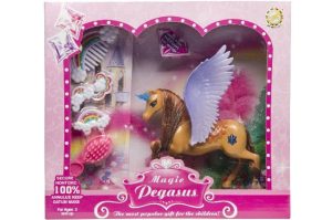 Magic Pegasus Horse With Wings Beauty Play Set